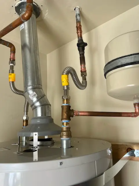 Water heater installation and plumbing repair in Hoot Owl Hill